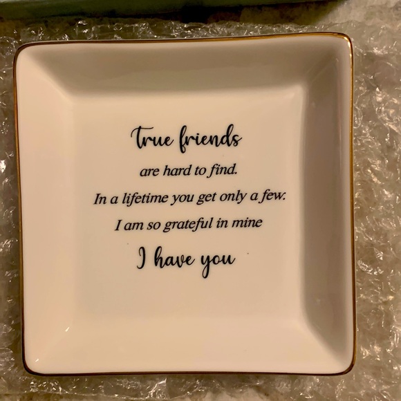 RUIMIC True Friend Trinket Dish NWOT - Picture 1 of 5